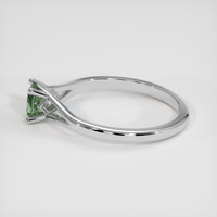 0.67 Ct. Sapphire Ring, 14K White Gold 4