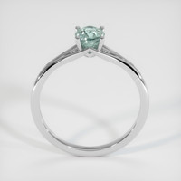 0.70 Ct. Sapphire Ring, 14K White Gold 3