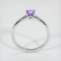 0.50 Ct. Sapphire Ring, 14K White Gold 3