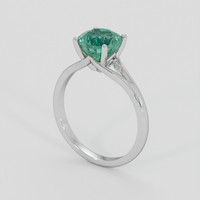 1.67 Ct. Emerald Ring, 18K White Gold 2