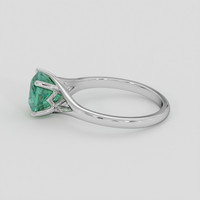 1.67 Ct. Emerald Ring, 18K White Gold 4
