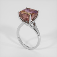 10.77 Ct. Bi Color Ametrine Ring, 18K White Gold 2