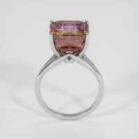 10.77 Ct. Bi Color Ametrine Ring, 18K White Gold 3