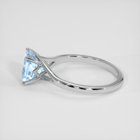 2.02 Ct. Gemstone Ring, 18K White Gold 4