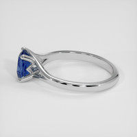 1.43 Ct. Bi Color Sapphire Ring, 18K White Gold 4
