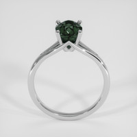 2.21 Ct. Green Sapphire Ring, 18K White Gold 3