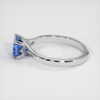 1.34 Ct. Sapphire Ring, 18K White Gold 4