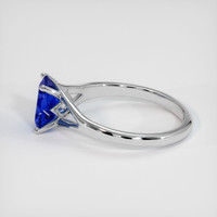 1.83 Ct. Sapphire Ring, 18K White Gold 4