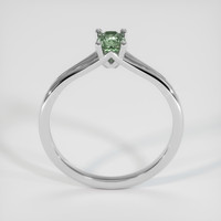 0.67 Ct. Sapphire Ring, 18K White Gold 3