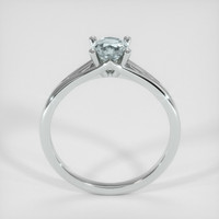 0.59 Ct. Sapphire Ring, 18K White Gold 3