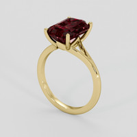 6.74 Ct. Red Almandine Garnet Ring, 10K Yellow Gold 2