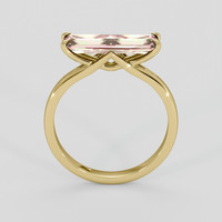 1.54 Ct. Watermelon Tourmaline Ring, 10K Yellow Gold 3