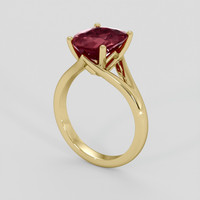 4.02 Ct. Ruby Ring, 10K Yellow Gold 2