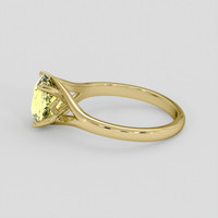 2.00 Ct. Yellow Sapphire Ring, 10K Yellow Gold 4