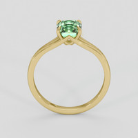 1.54 Ct. Yellowish Green Sapphire Ring, 10K Yellow Gold 3