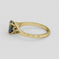1.24 Ct. Bi Color Sapphire Ring, 10K Yellow Gold 4