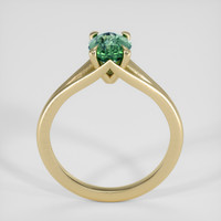 1.52 Ct. Bluish Green Sapphire Ring, 10K Yellow Gold 3