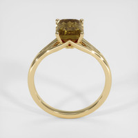 2.53 Ct. Brown Sapphire Ring, 14K Yellow Gold 3