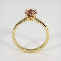 1.07 Ct. Padparadscha Sapphire Ring, 14K Yellow Gold 3
