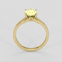 2.00 Ct. Yellow Sapphire Ring, 14K Yellow Gold 3