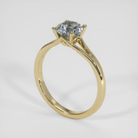 1.32 Ct. Bi Color Sapphire Ring, 14K Yellow Gold 2