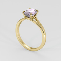 1.91 Ct. Pinkish Purple Sapphire Ring, 14K Yellow Gold 2