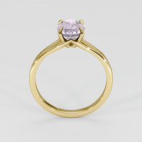1.91 Ct. Pinkish Purple Sapphire Ring, 14K Yellow Gold 3