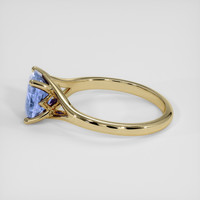 2.28 Ct. Blue Sapphire Ring, 14K Yellow Gold 4