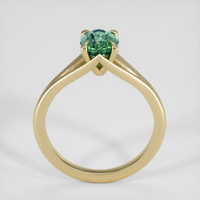 1.52 Ct. Bluish Green Sapphire Ring, 14K Yellow Gold 3