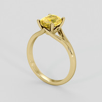 2.00 Ct. Bi Color / Parti Sapphire Ring, 14K Yellow Gold 2
