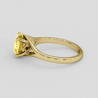 2.00 Ct. Bi Color / Parti Sapphire Ring, 14K Yellow Gold 4