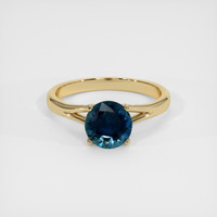 1.68 Ct. Sapphire Ring, 14K Yellow Gold 1