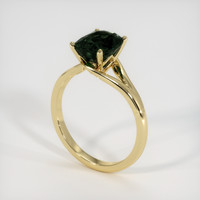 2.51 Ct. Color Change Sapphire Ring, 14K Yellow Gold 2