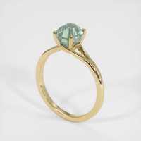 1.54 Ct. Sapphire Ring, 14K Yellow Gold 2