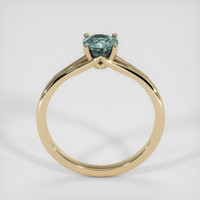 0.65 Ct. Sapphire Ring, 14K Yellow Gold 3
