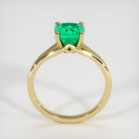 1.65 Ct. Emerald Ring, 18K Yellow Gold 3