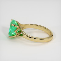 1.85 Ct. Emerald Ring, 18K Yellow Gold 4