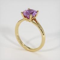 2.04 Ct. Sapphire Ring, 18K Yellow Gold 2