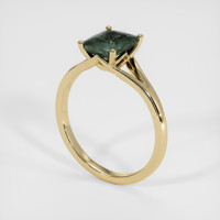 1.61 Ct. Sapphire Ring, 18K Yellow Gold 2