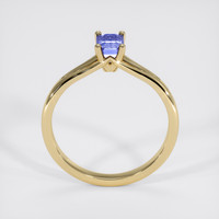 1.01 Ct. Violet Sapphire Ring, 18K Yellow Gold 3