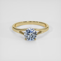 1.32 Ct. Bi Color Sapphire Ring, 18K Yellow Gold 1