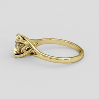 1.22 Ct. Bi Color / Parti Sapphire Ring, 18K Yellow Gold 4