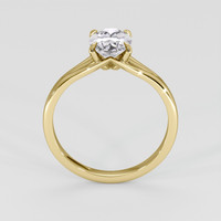 1.44 Ct. Purplish Pink Sapphire Ring, 18K Yellow Gold 3