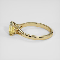 1.34 Ct. Bi Color Sapphire Ring, 18K Yellow Gold 4