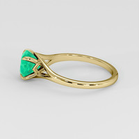 1.95 Ct. Emerald Ring, 18K Yellow Gold 4
