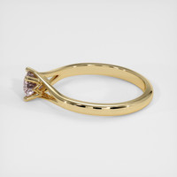 0.65 Ct. Bi Color Sapphire Ring, 18K Yellow Gold 4