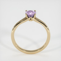 0.65 Ct. Sapphire Ring, 18K Yellow Gold 3