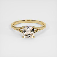 1.14 Ct. Sapphire Ring, 18K Yellow Gold 1