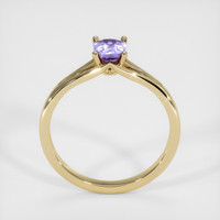 0.53 Ct. Sapphire Ring, 18K Yellow Gold 3