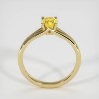 0.75 Ct. Sapphire Ring, 18K Yellow Gold 3